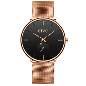0124C | Quartz Men Watch | Mesh Band