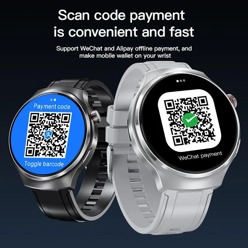 1.46 Inch Colour Screen Smart Watch Support Bluetooth Call / Heart Rate Monitoring