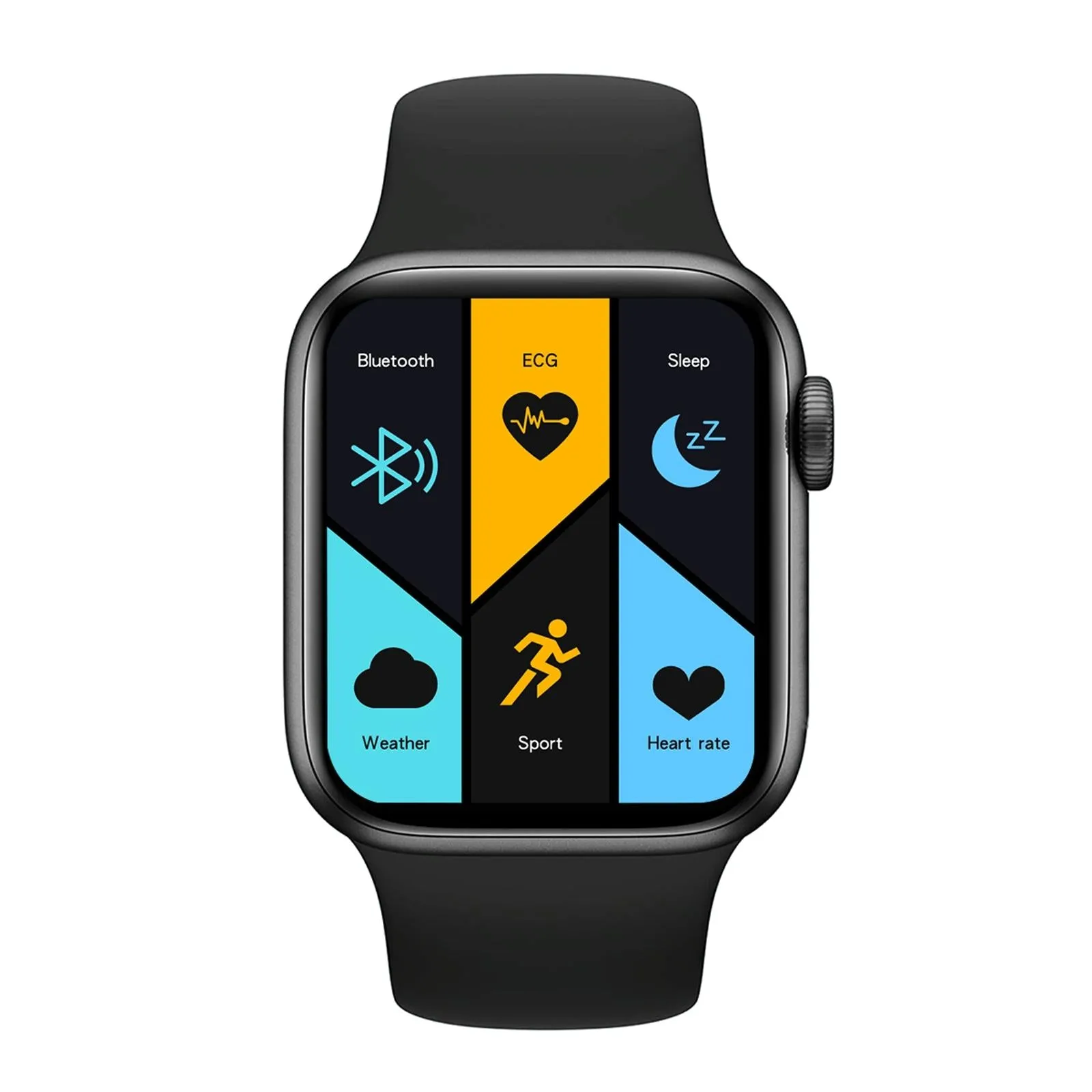 1.75 Inch Full Screen Ip67 Waterproof Smart Watch Support Sleep Monitor / Heart Rate Monitor / Bluetooth Call