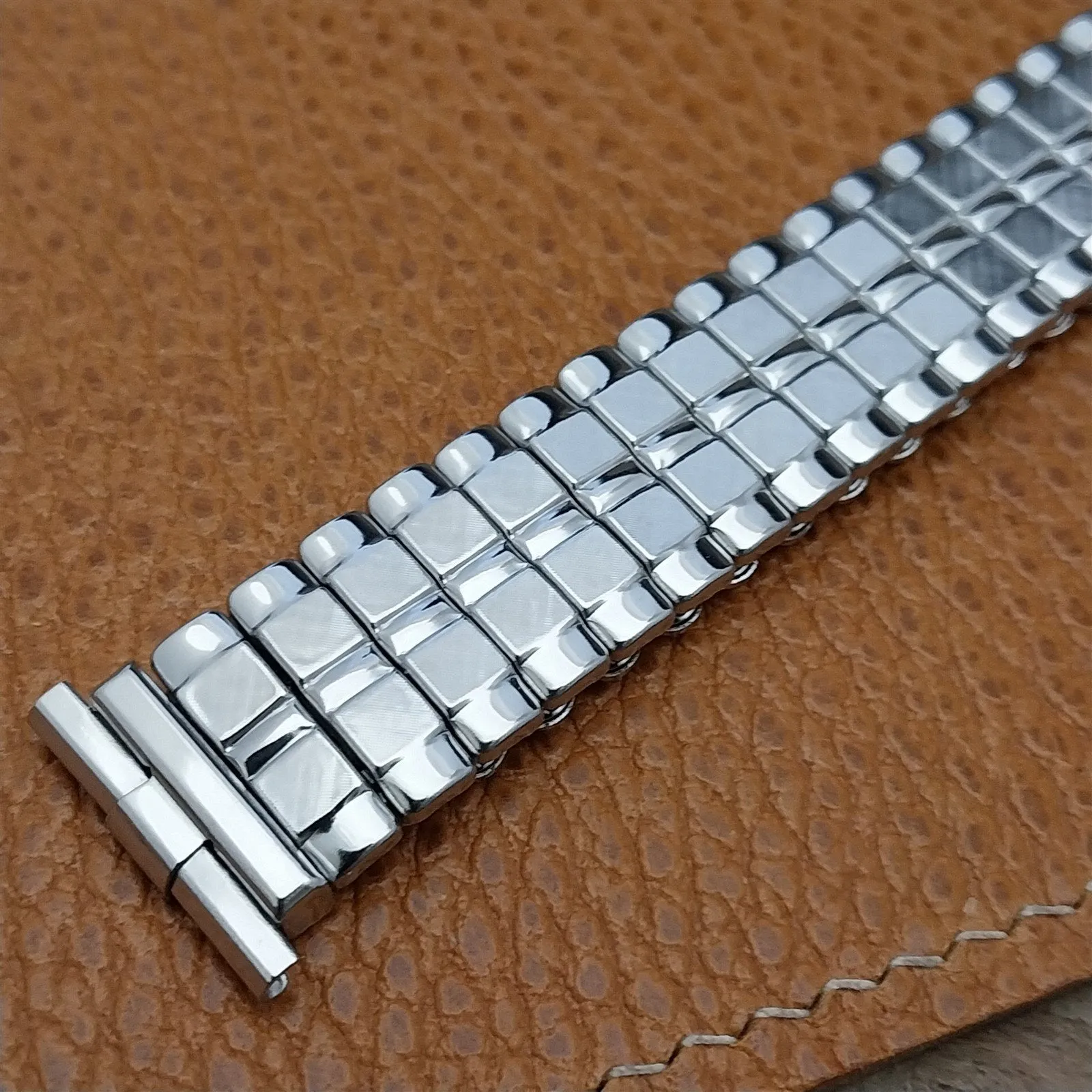 18mm 19mm JB Champion 1960s Stainless Steel Expansion Unused Vintage Watch Band