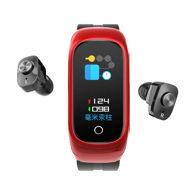 2 in 1 Wireless Headset Smart Watch Men Women  Sports Smart watch