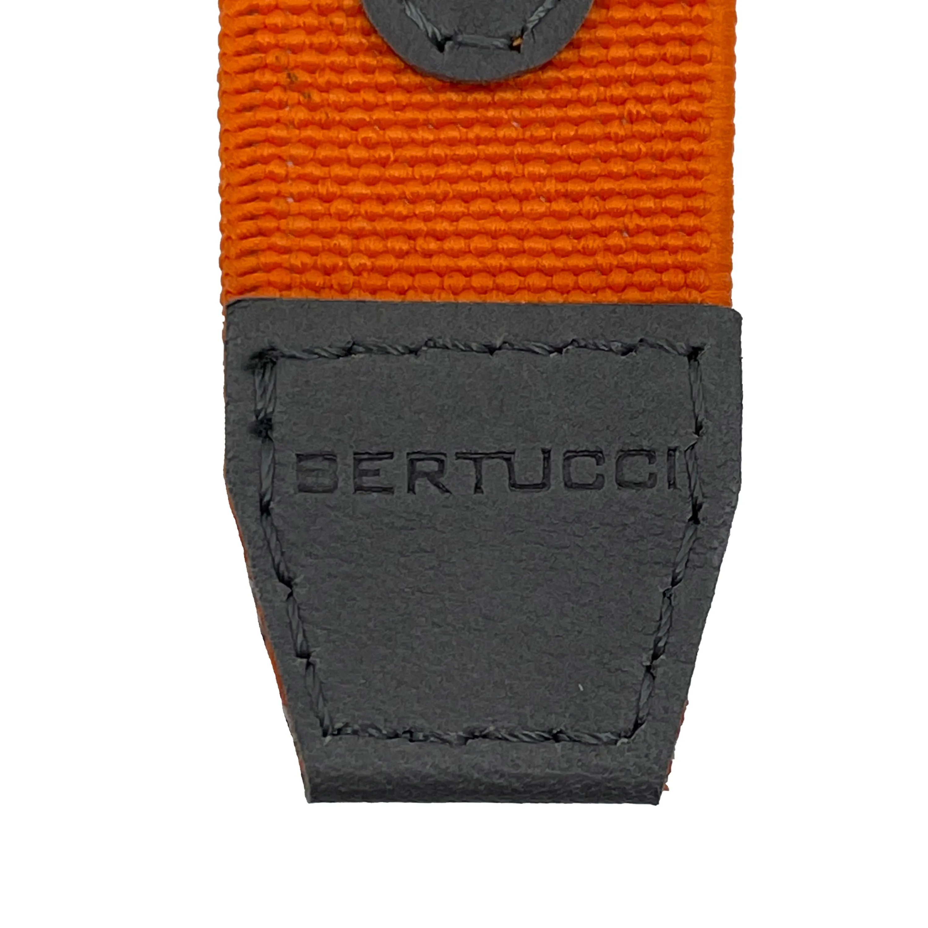 #338 - Expedition Orange™ w/ leather reinforcements, matte hardware, 7/8" - 22 mm size for A-2, A-3, A-6 & B-1 Cases