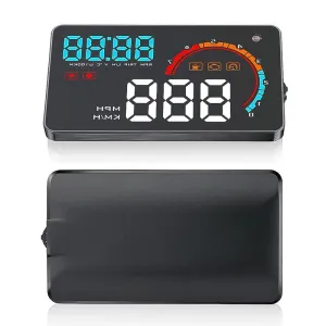 4 Inch Obd2 Gps Head Up Display Car Speed Revolving Speed Water Temp Battery Voltage Running Speed & Distance
