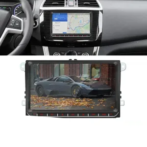 9 Inch Car Hd Radio Receiver Mp5 Player For Volkswagen - Fm Bluetooth Tf Card Gps Wifi - 1Gb   16Gb