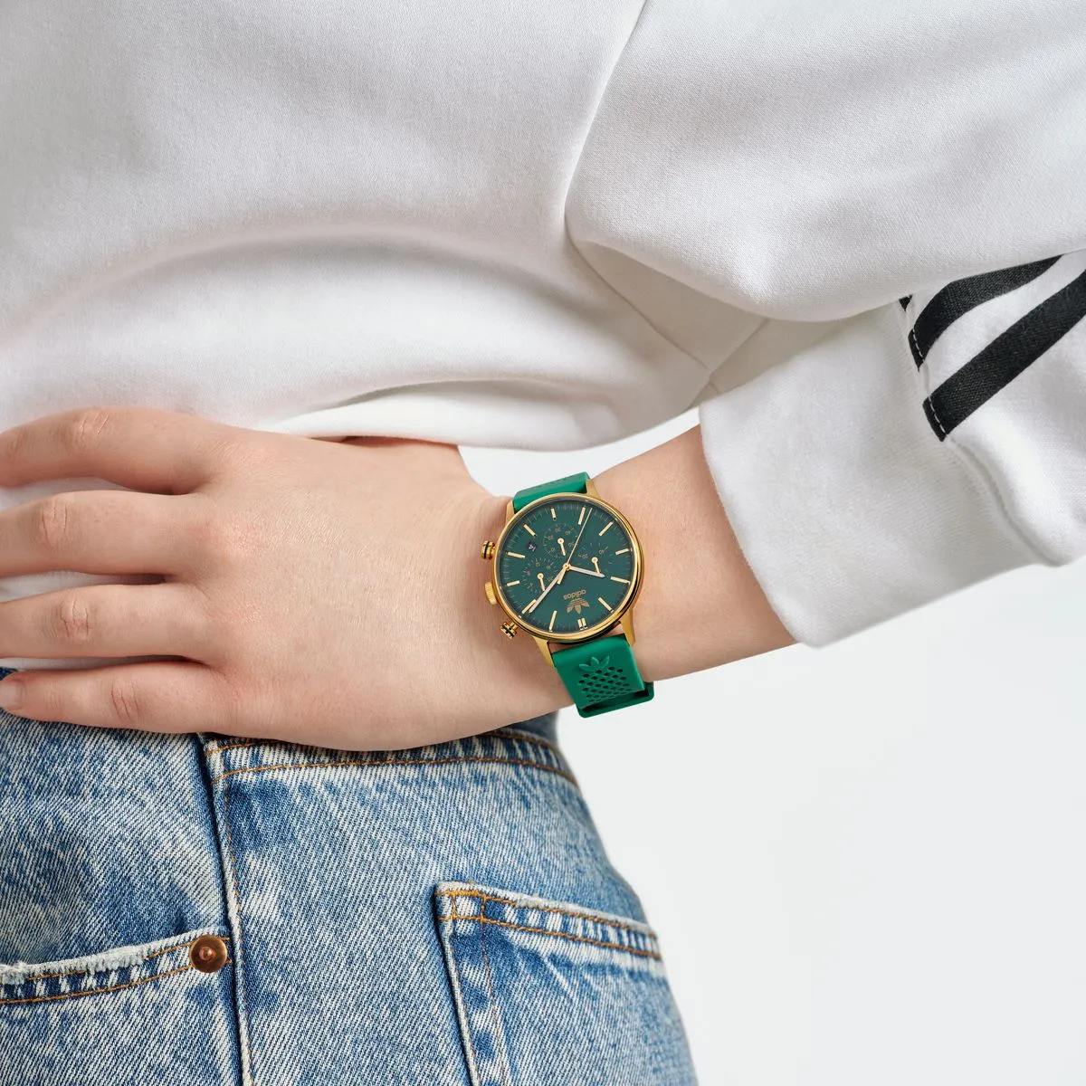Adidas Originals Green Dial Unisex Analog Watch - AOSY23522