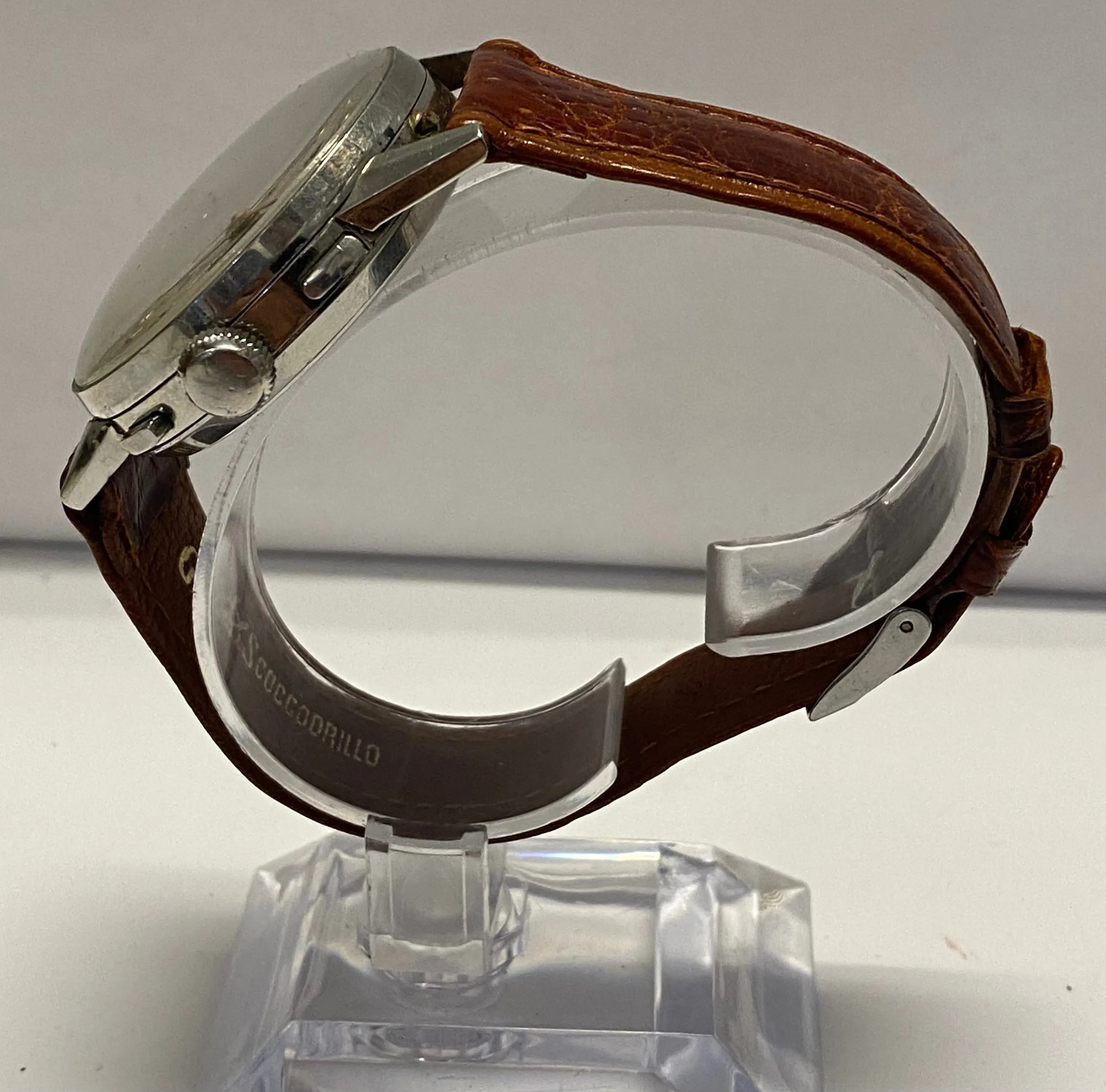 ANGELUS  Jumbo Chronograph Vintage 1940's  Date & Month Watch - $20K APR w/ COA!