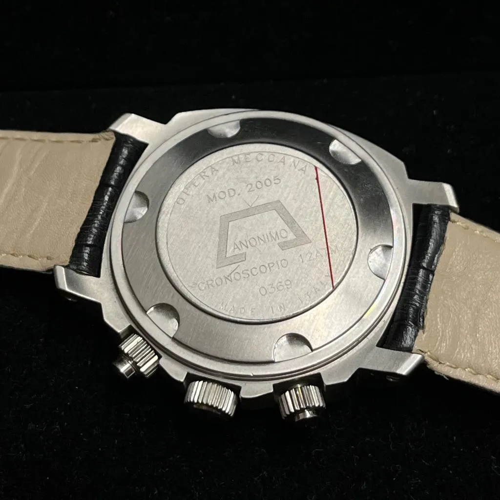 ANONIMO Opera Meccana Chronoscopia Mod. 2005 SS Unique Watch - $10K APR w/ COA!!