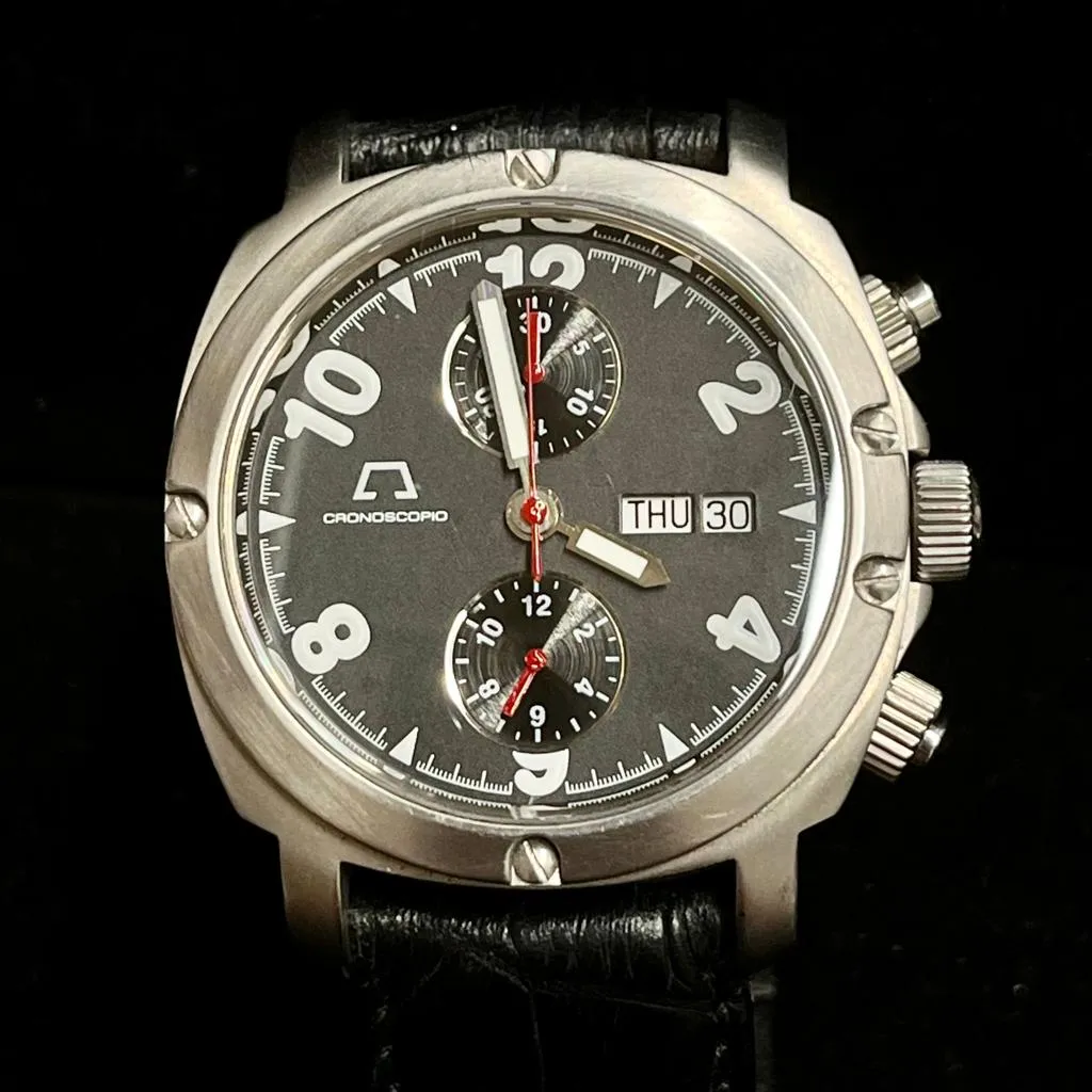 ANONIMO Opera Meccana Chronoscopia Mod. 2005 SS Unique Watch - $10K APR w/ COA!!