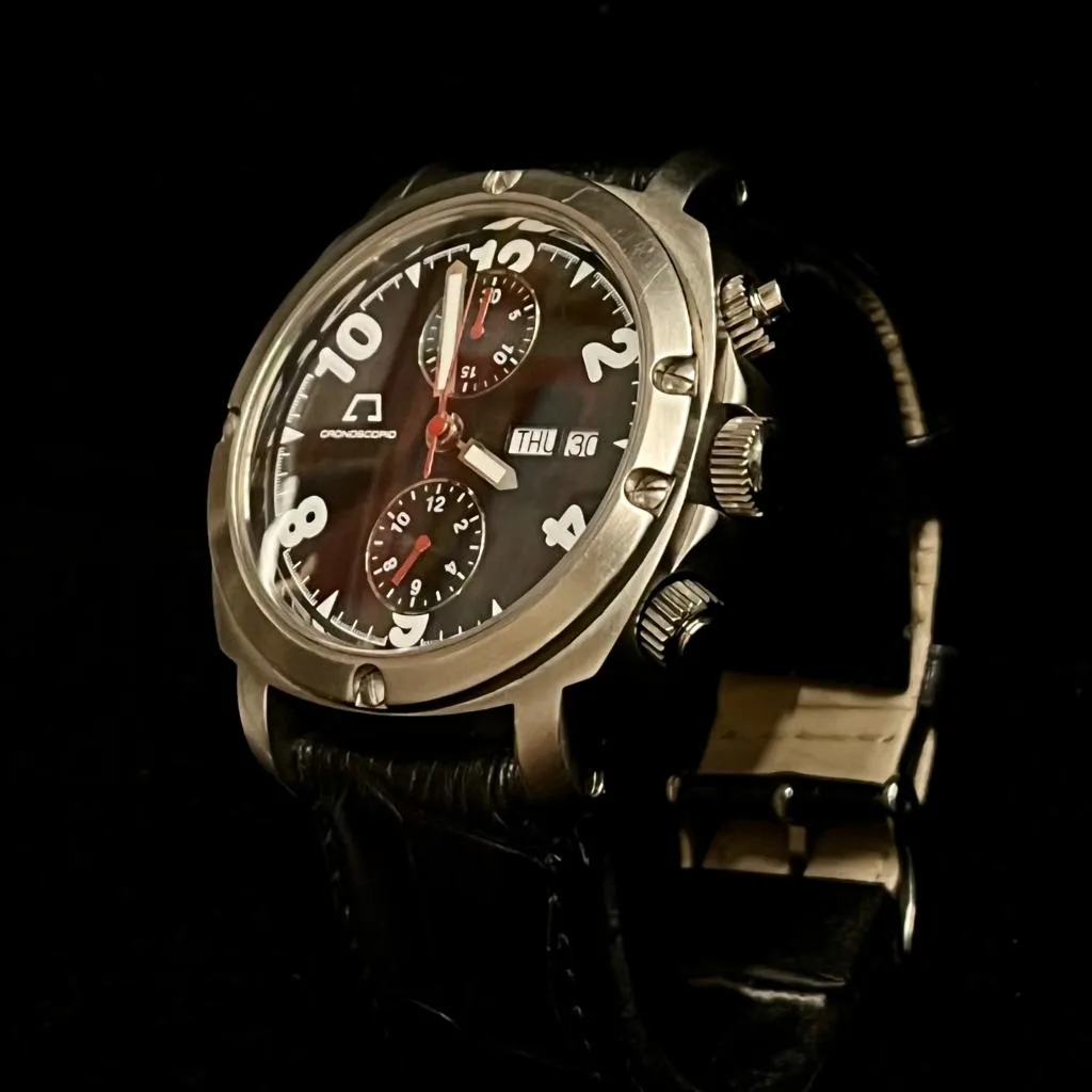 ANONIMO Opera Meccana Chronoscopia Mod. 2005 SS Unique Watch - $10K APR w/ COA!!