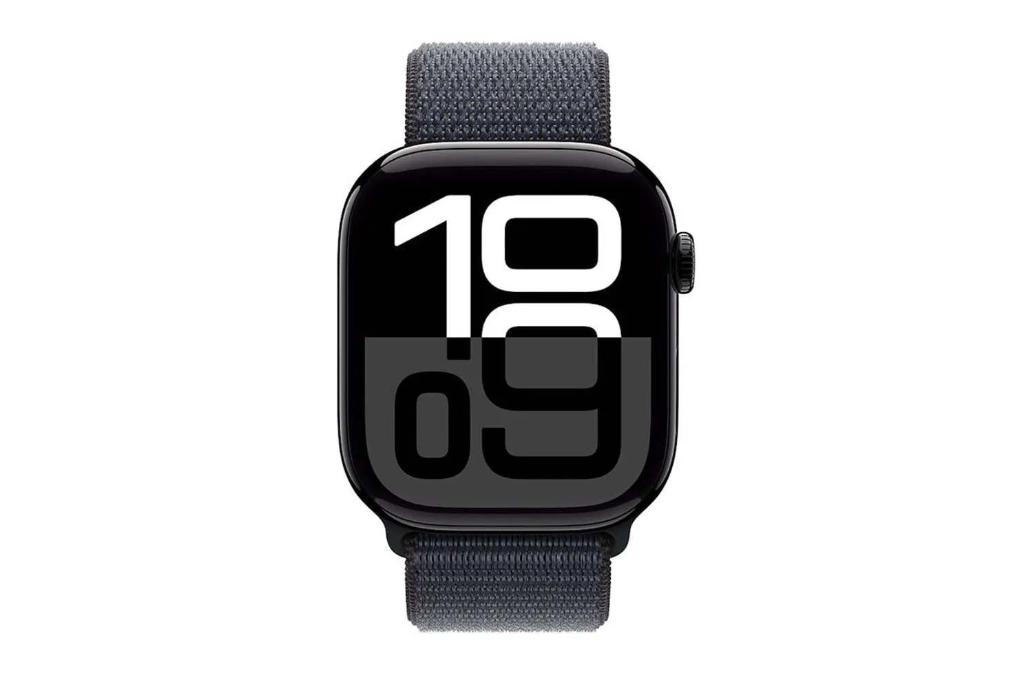 Apple Watch Series 10 GPS | 46mm | Jet Black Aluminium Case with Ink Sport Loop
