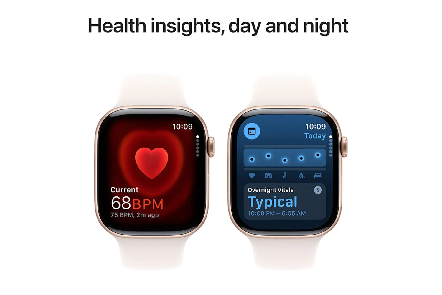 Apple Watch Series 10 GPS   Cellular | 46mm | Rose Gold Aluminium Case with Light Blush Sport Band S/M