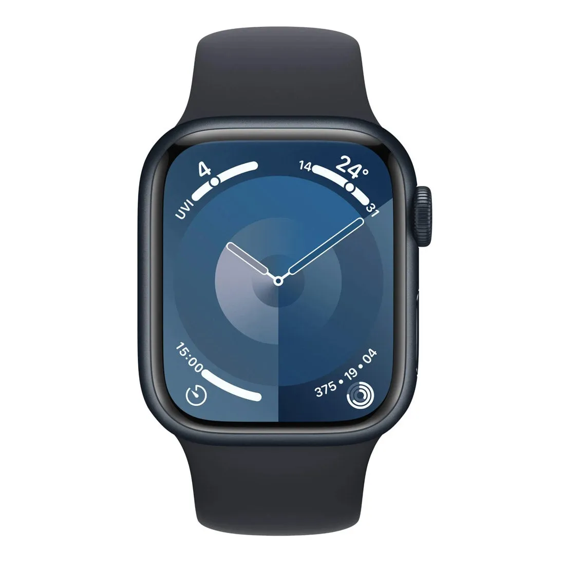 Apple Watch Series 9 41mm GPS   Cellular Midnight Aluminium Case w/ Midnight Sport Band - Excellent - Refurbished (AU Version)