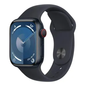 Apple Watch Series 9 45mm (GPS   Cellular) Midnight Aluminium Case with Midnight Sport Band (S/M)