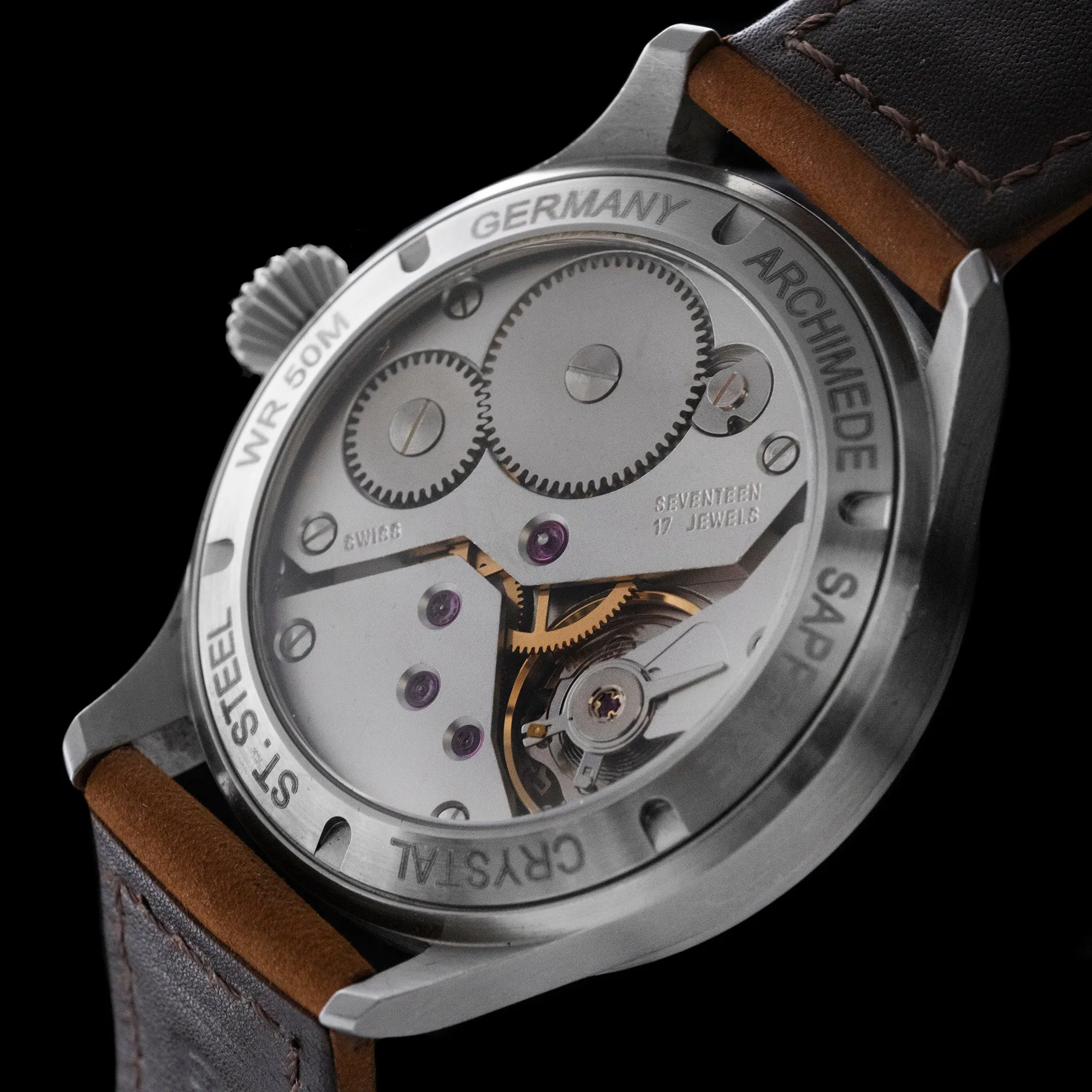Archimede - Pilot 45 Hand Wound