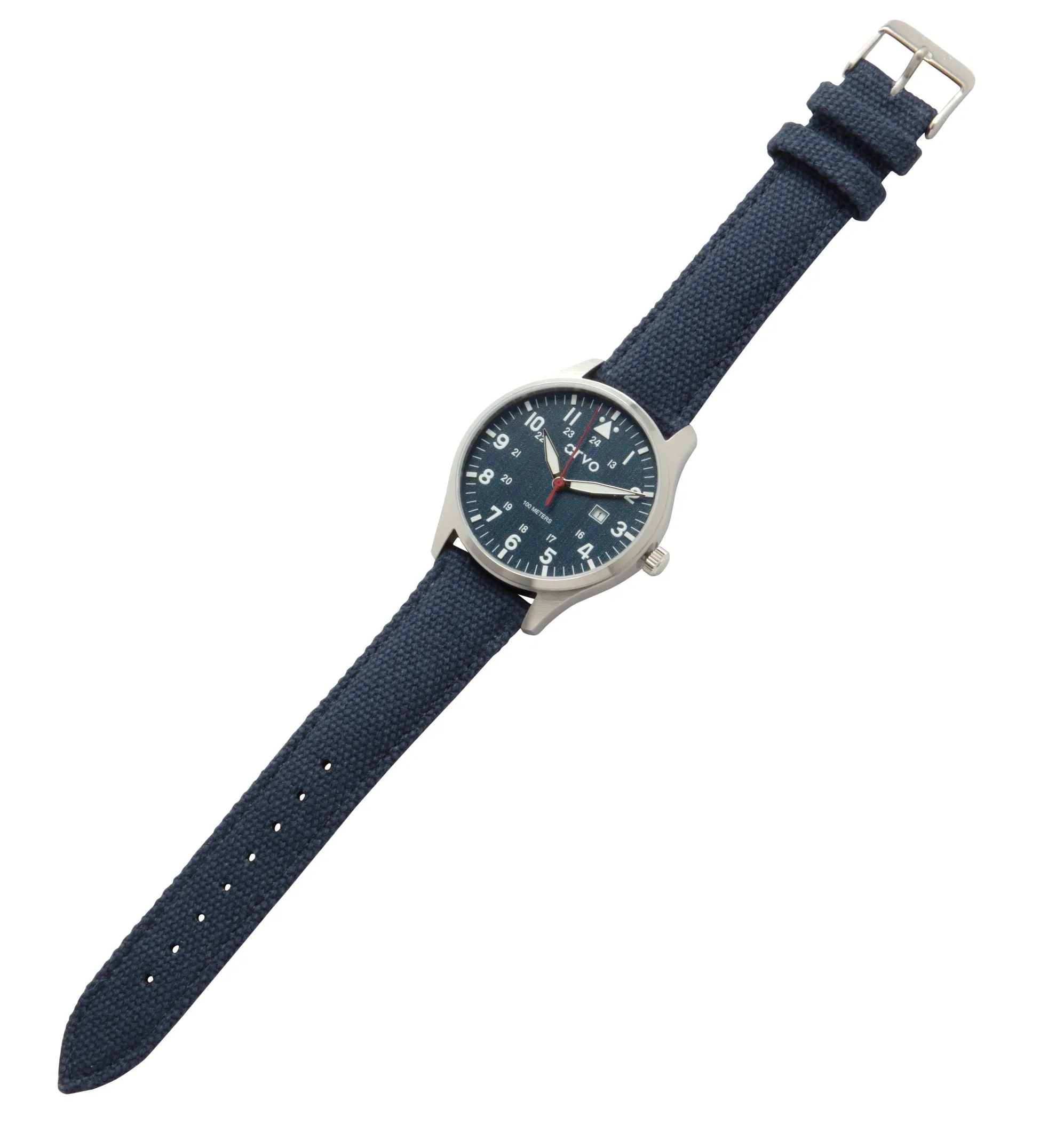 Arvo Rove Field Watch - Jeans Blue
