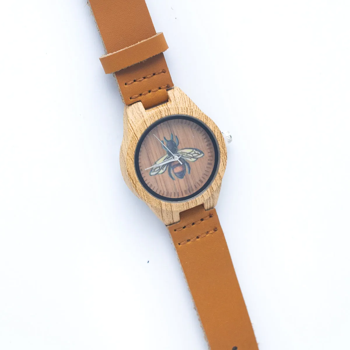 Bee Vintage ladies watch Leather Strap Quartz Watch WA-277-B