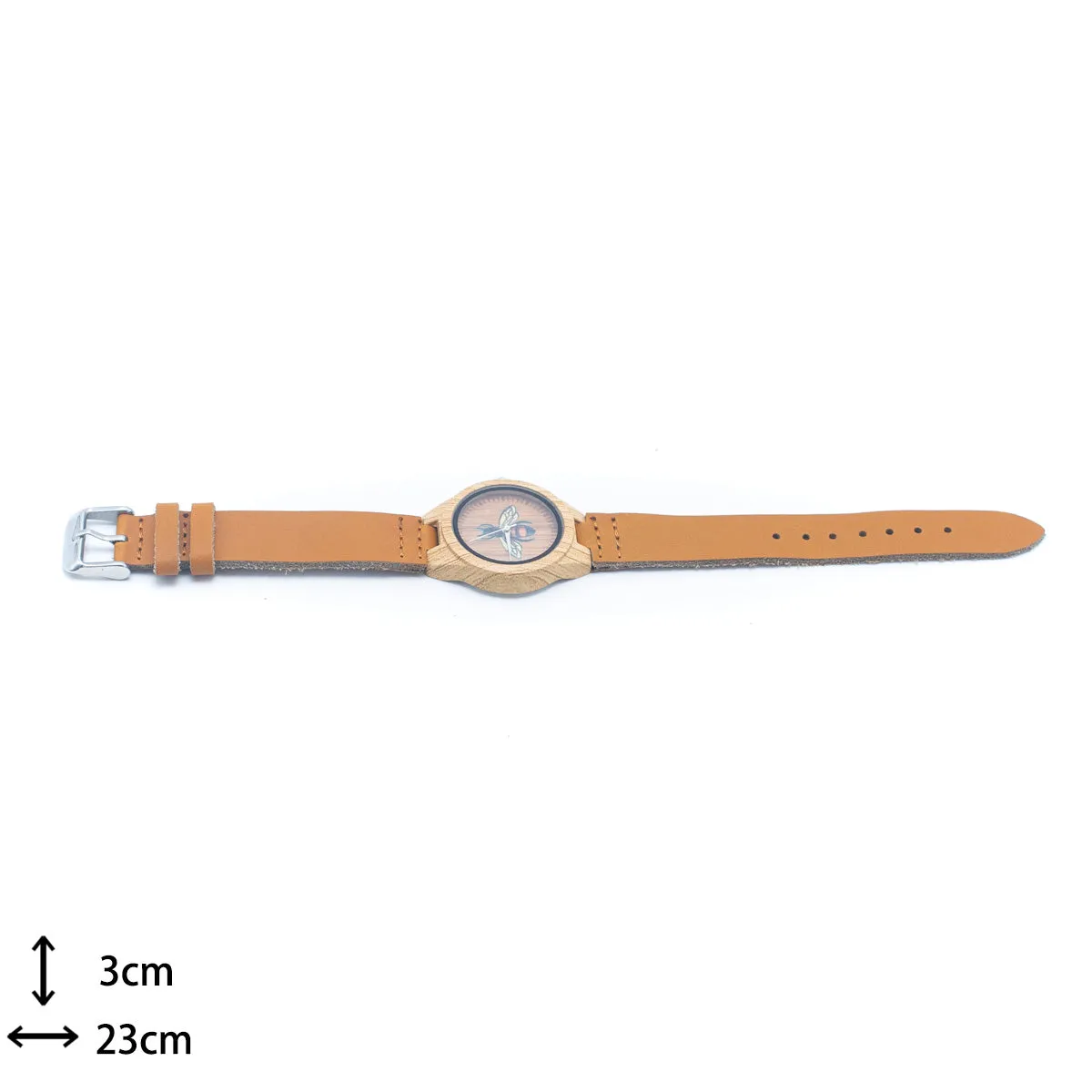Bee Vintage ladies watch Leather Strap Quartz Watch WA-277-B