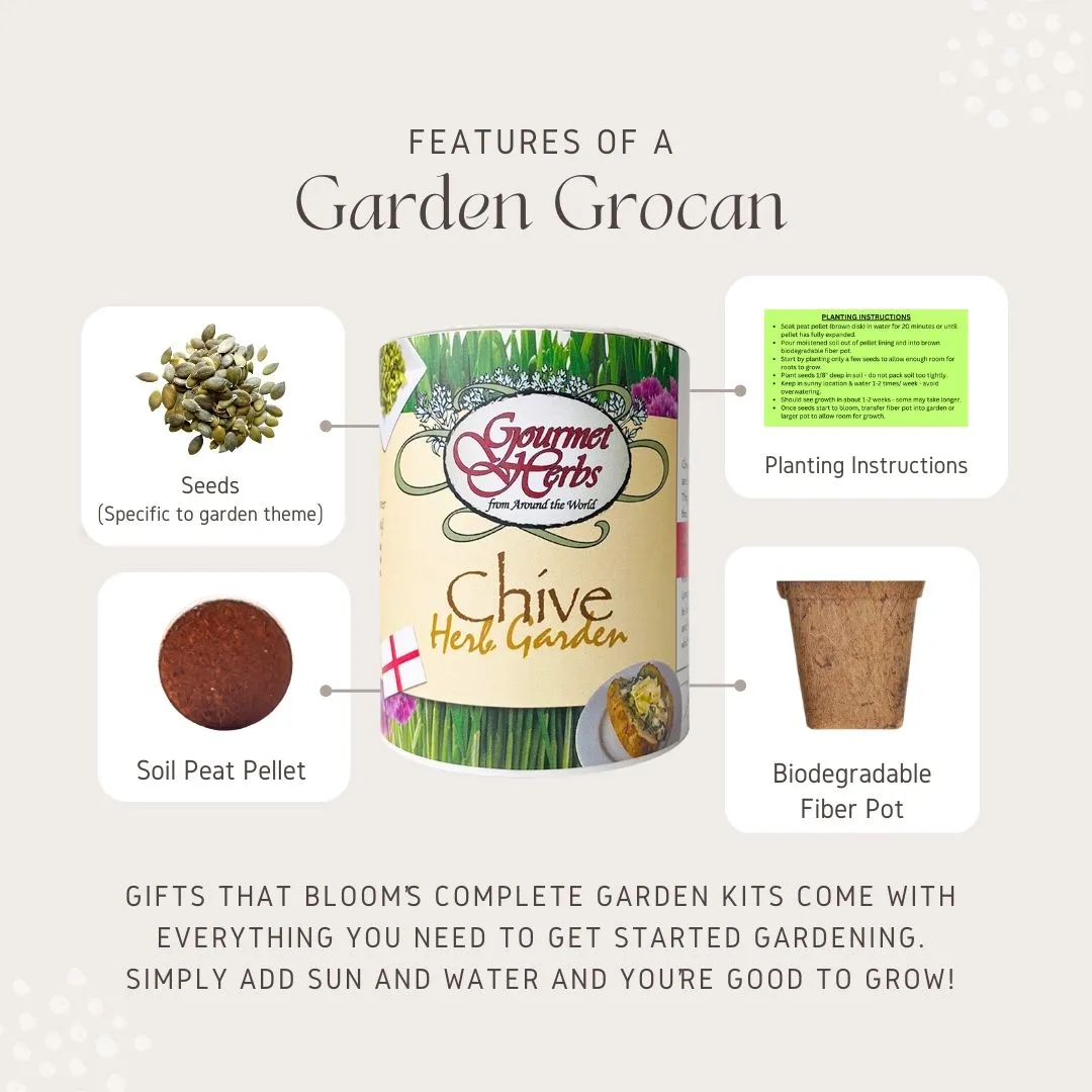 Birthday Garden Grocan Seed Kit