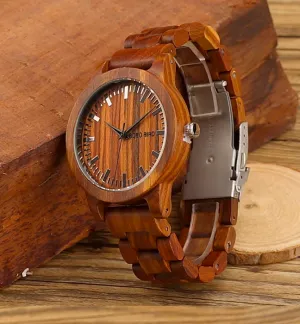 BOBO BIRD FIKKO JAPANESE DESIGN WOODEN WATCH