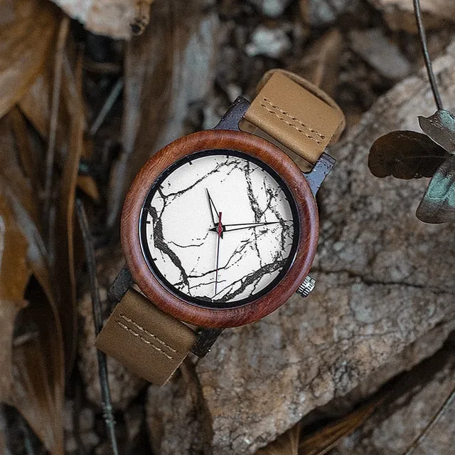 BOBO BIRD reloj Wood Couple Watches Men Women