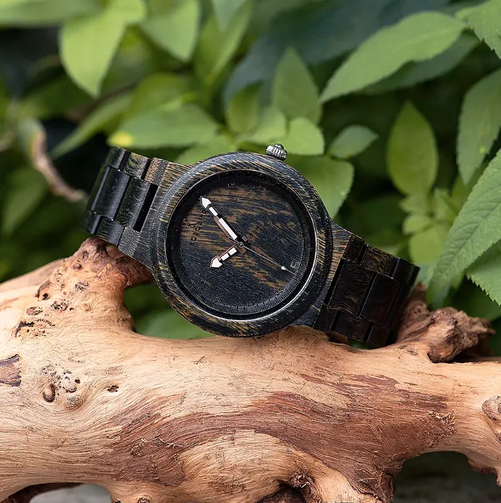 BOBO BIRD VINTAGE HANDCRAFTED WOODEN WATCH