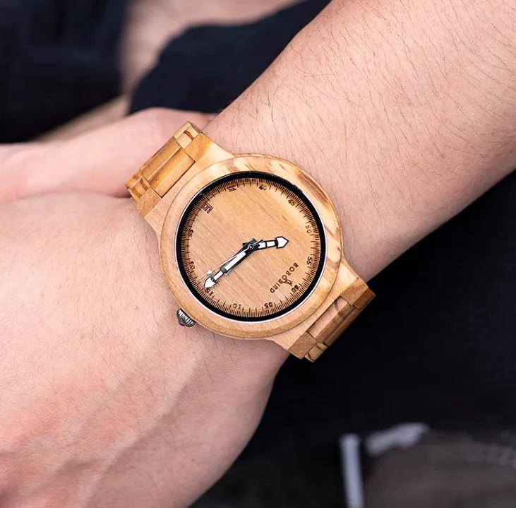 BOBO BIRD VINTAGE HANDCRAFTED WOODEN WATCH