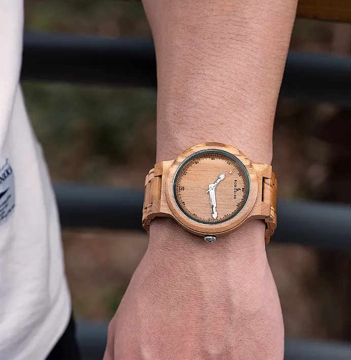 BOBO BIRD VINTAGE HANDCRAFTED WOODEN WATCH