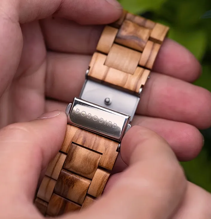 BOBO BIRD VINTAGE HANDCRAFTED WOODEN WATCH