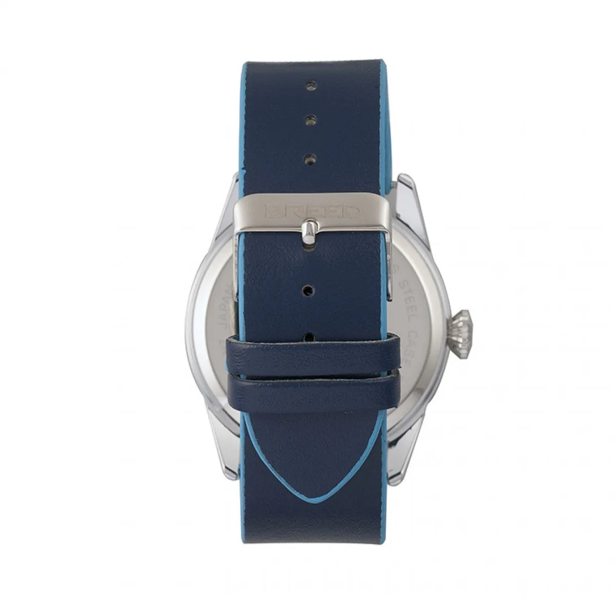 Breed Rio Leather-Band Watch w/Day/Date