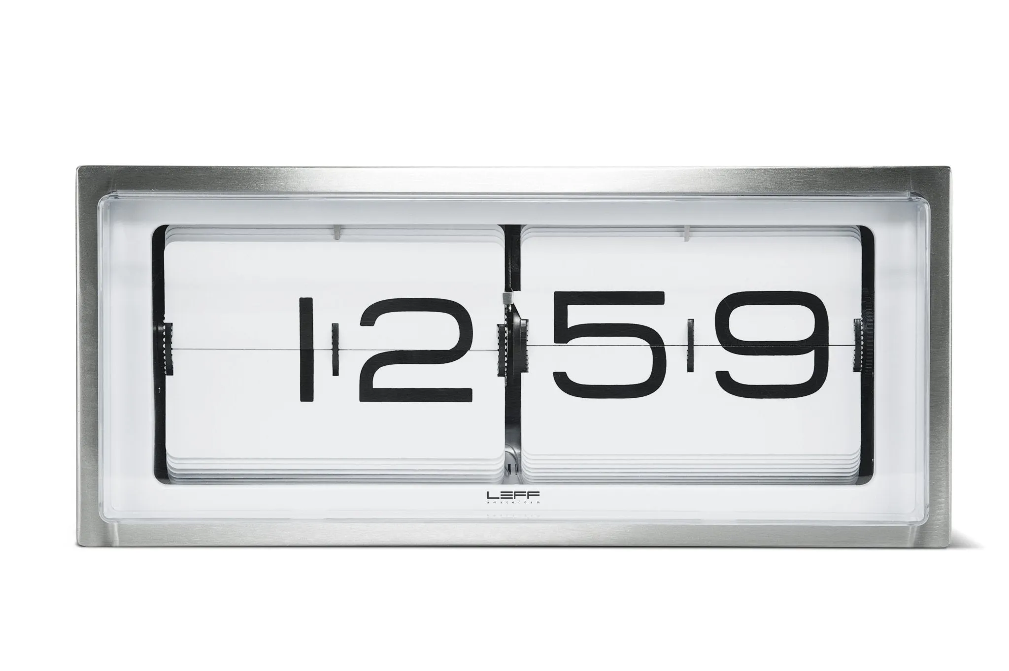 Brick Wall/Desk Clock - White Face - 24HR