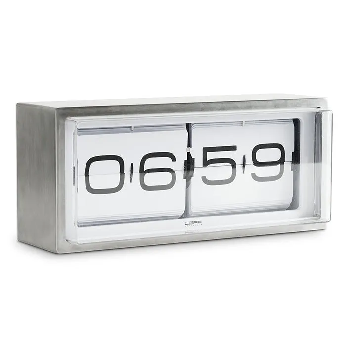 Brick Wall/Desk Clock - White Face - 24HR