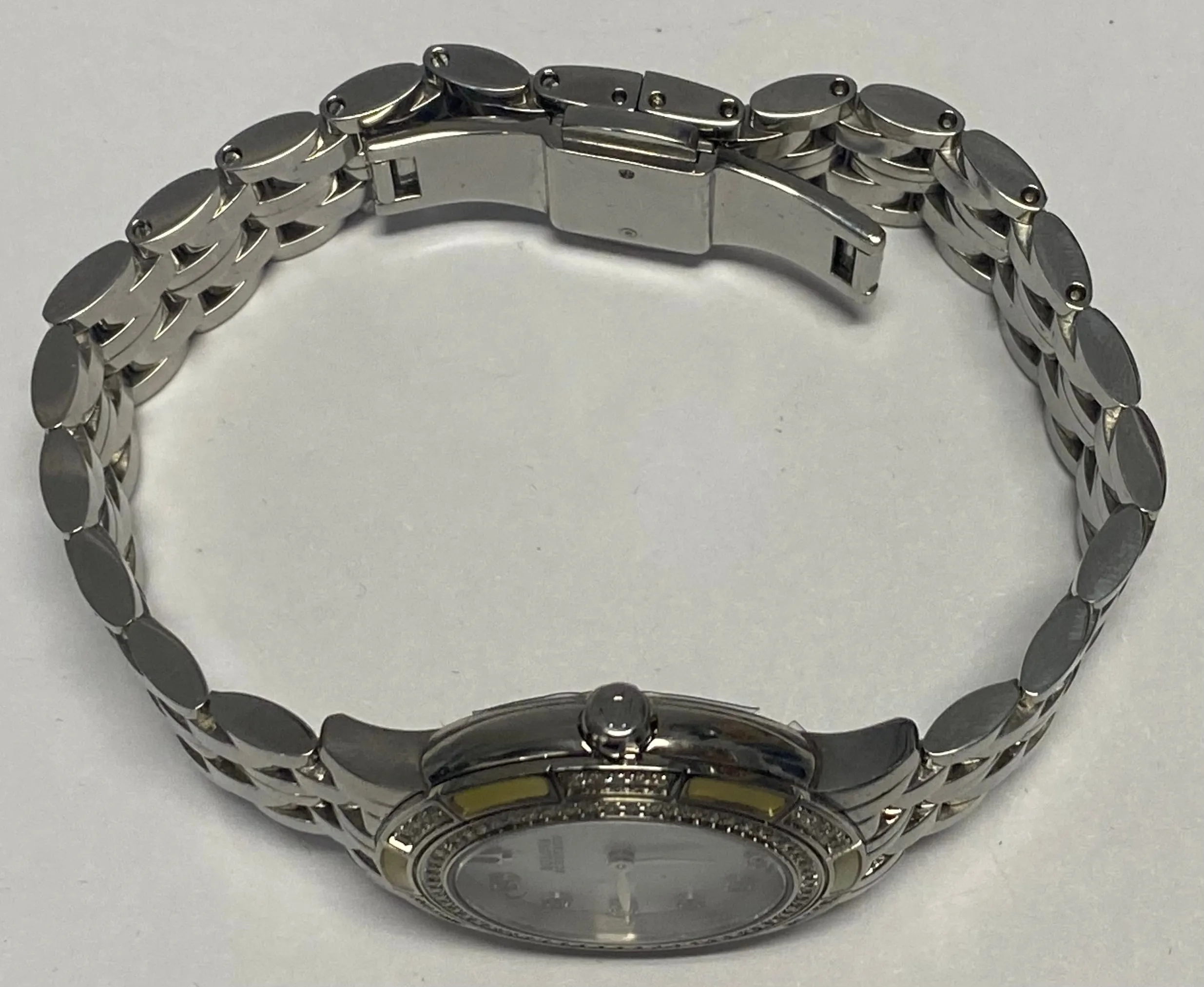BULOVA Beautiful Mother Of Pearl w/Diamonds Unique Unisex Watch - $4K APR w/COA!