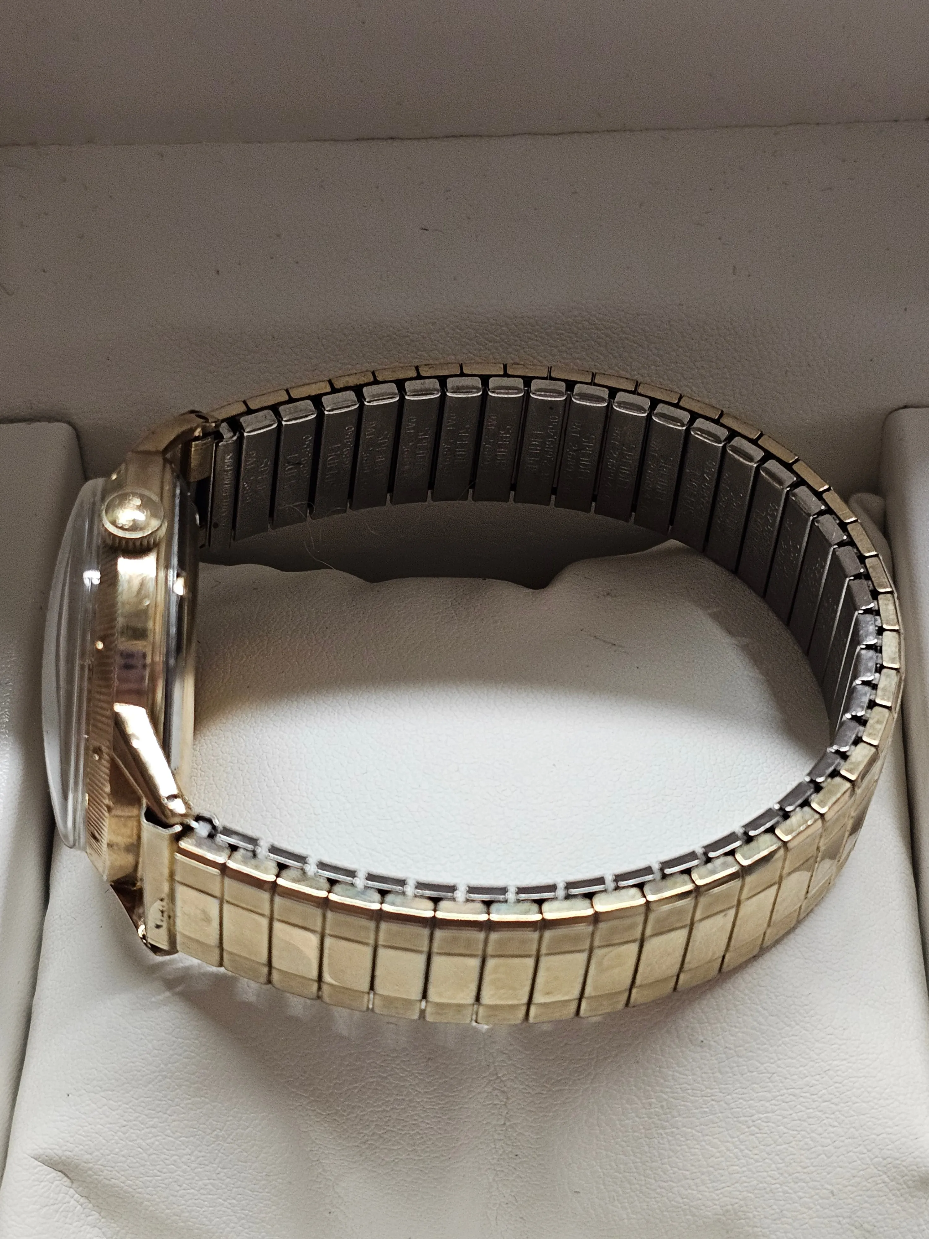 BULOVA Vintage 10K GF, Unique Design Flexible Bracelet, Watch - $5K APR w/ COA!!