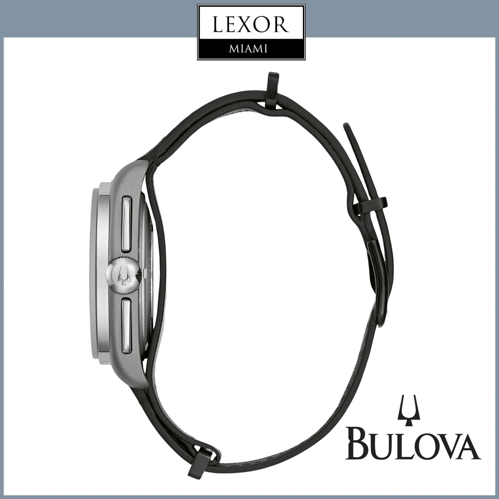 Bulova Watches Lunar Pilot Meteorite 96A312