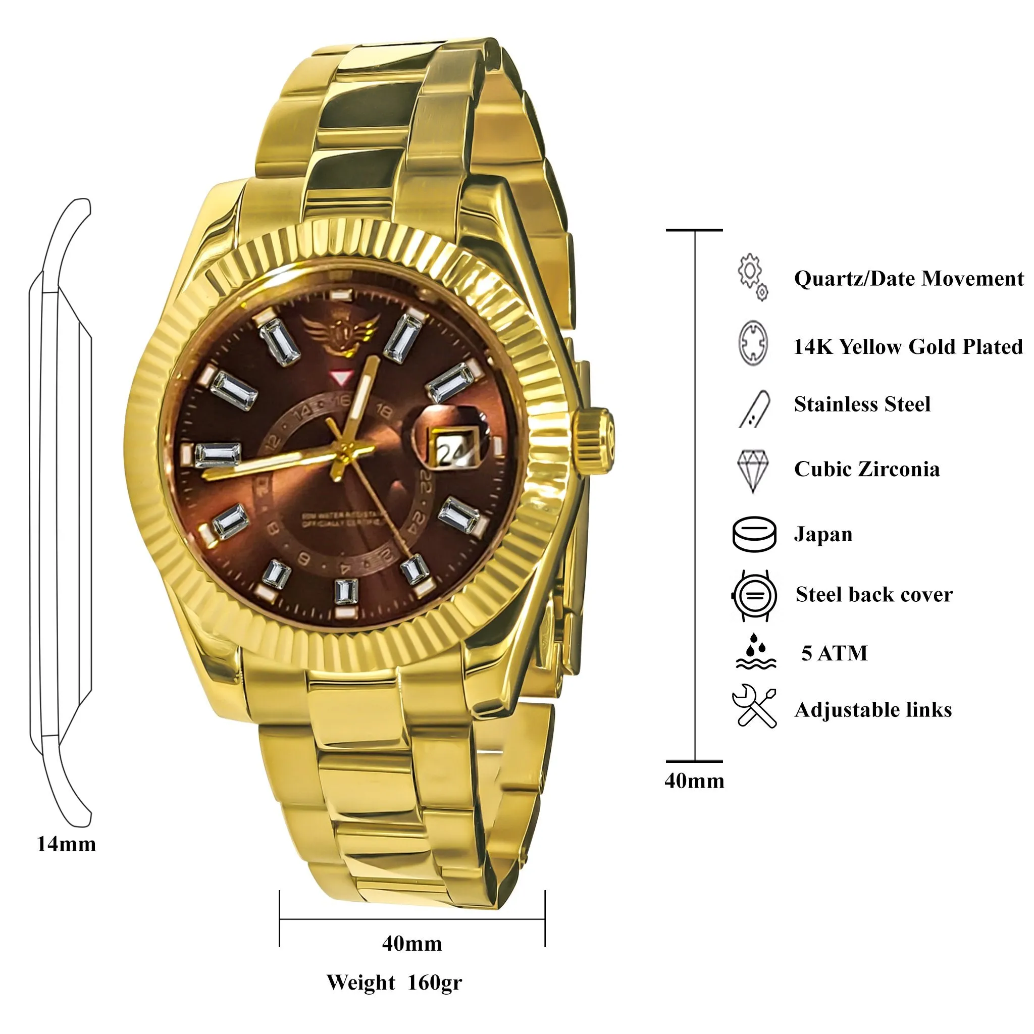 CARITAS STEEL WATCH I 5306969