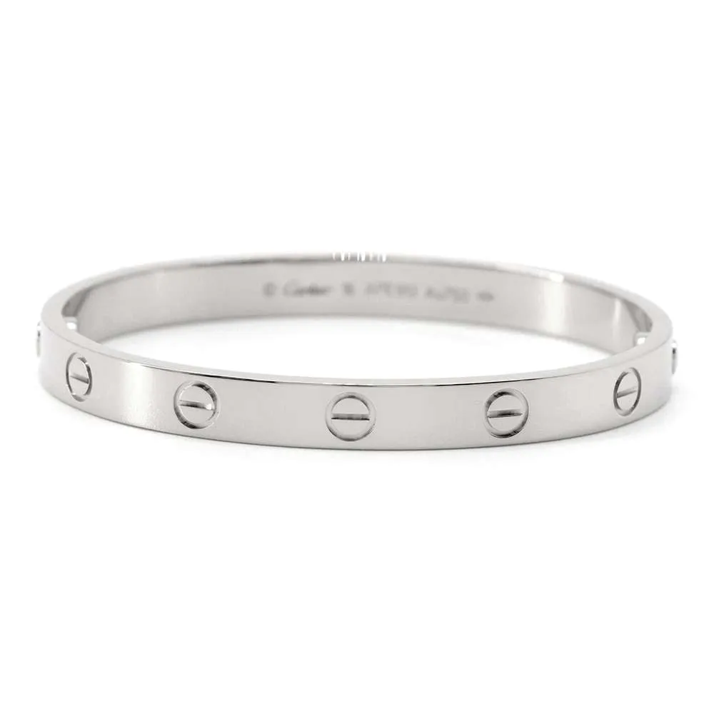 Cartier Love Bracelet White Gold, 16