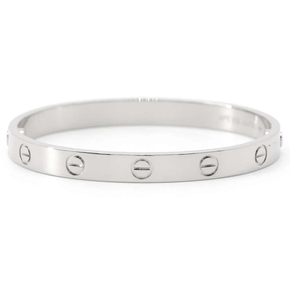 Cartier Love Bracelet White Gold, 16