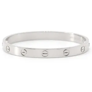 Cartier Love Bracelet White Gold, 16