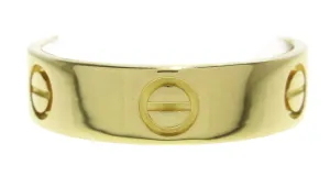 Cartier Love wedding band, size 59