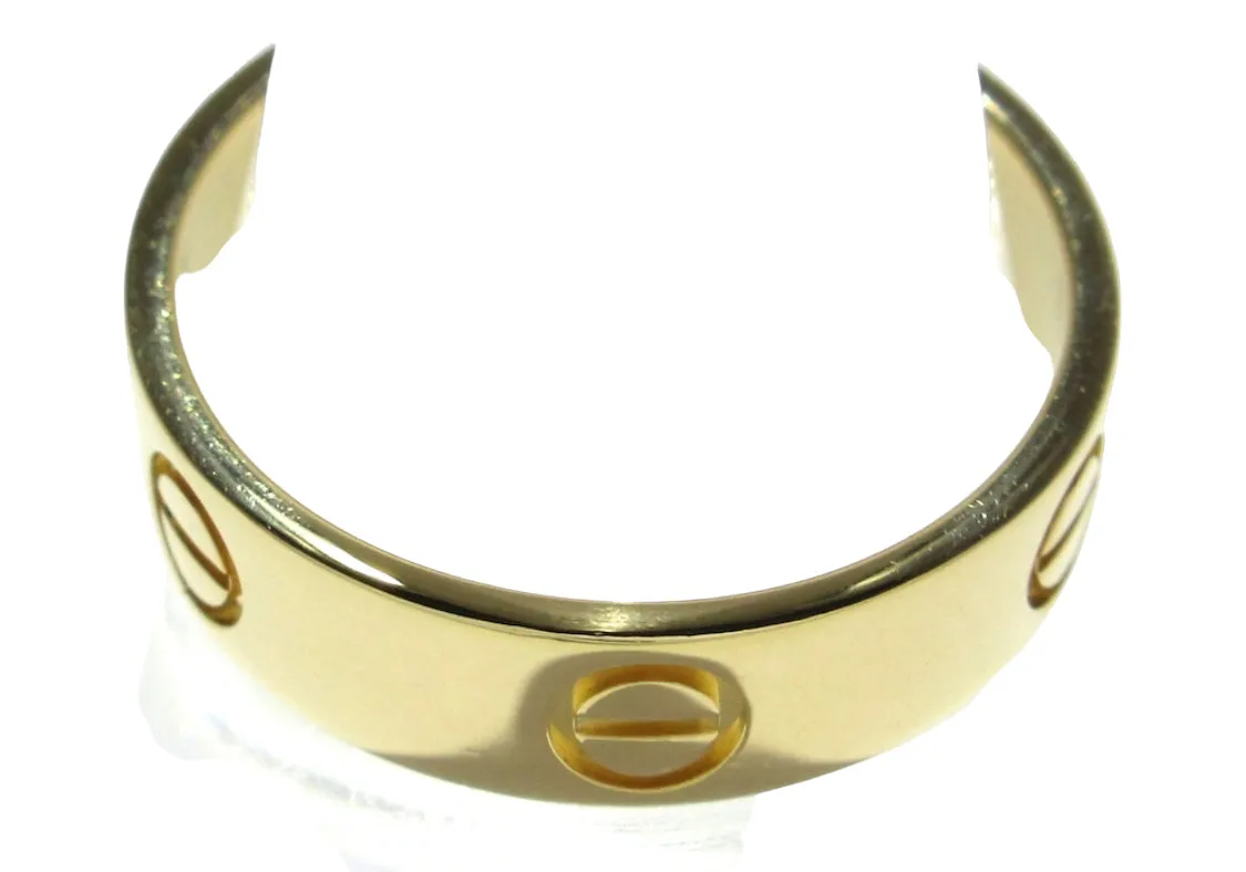 Cartier Love wedding band, size 59