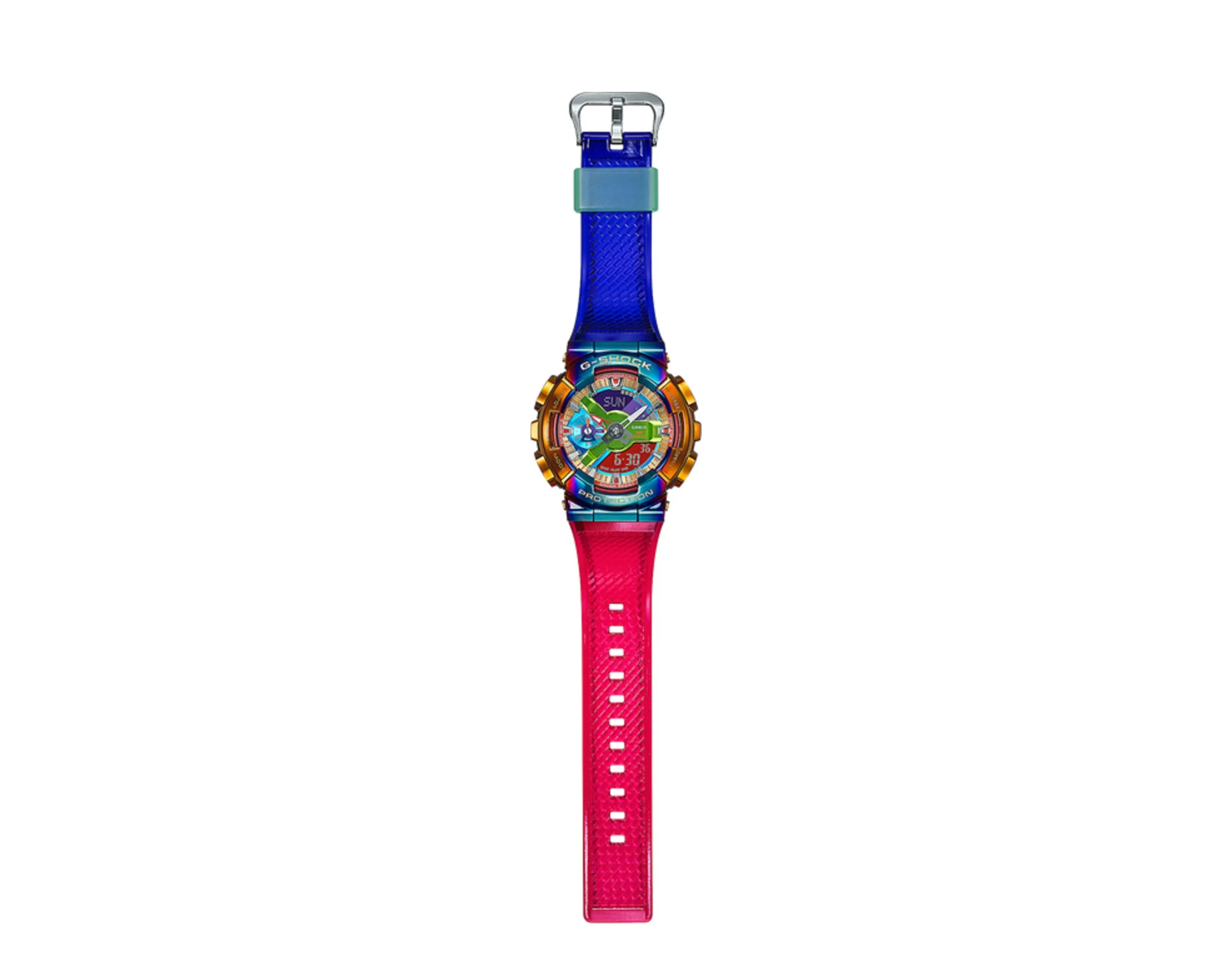 Casio G-Shock GM110RB Analog-Digital Metal-Resin Watch