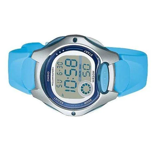Casio LW-200-2B Sky Blue Resin Watch for Women
