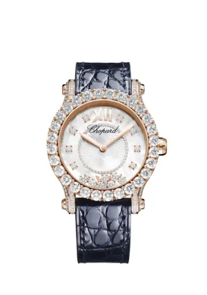 Chopard Happy Sport Joaillerie Ethical 18K Rose Gold & Diamonds Ladies Watch