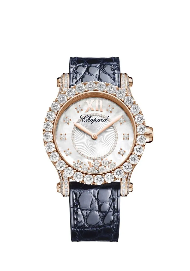 Chopard Happy Sport Joaillerie Ethical 18K Rose Gold & Diamonds Ladies Watch
