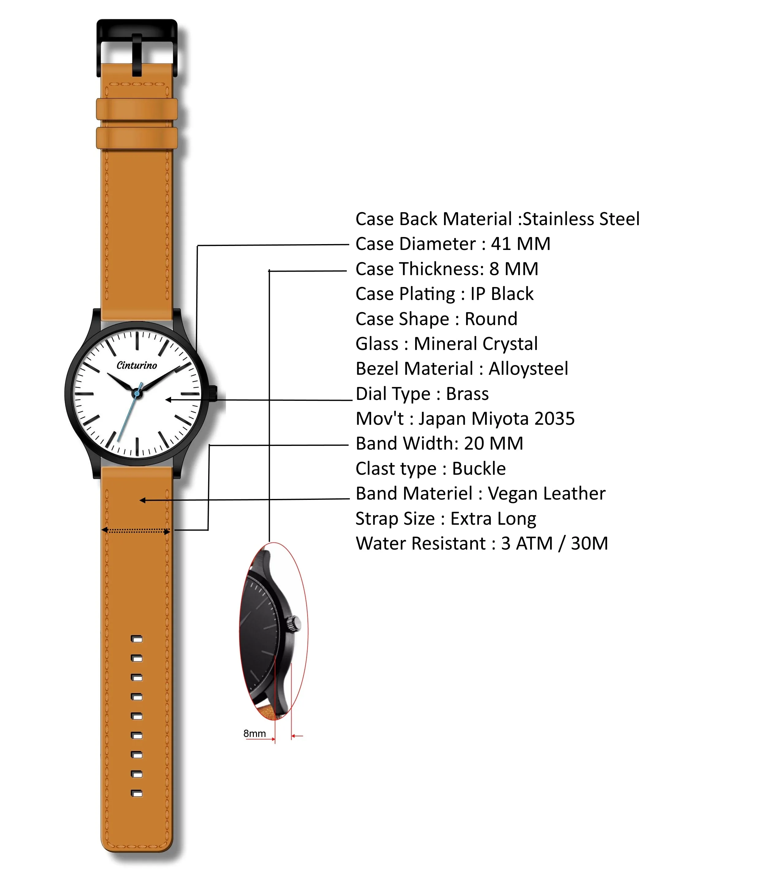 Cinturino Vantage 404