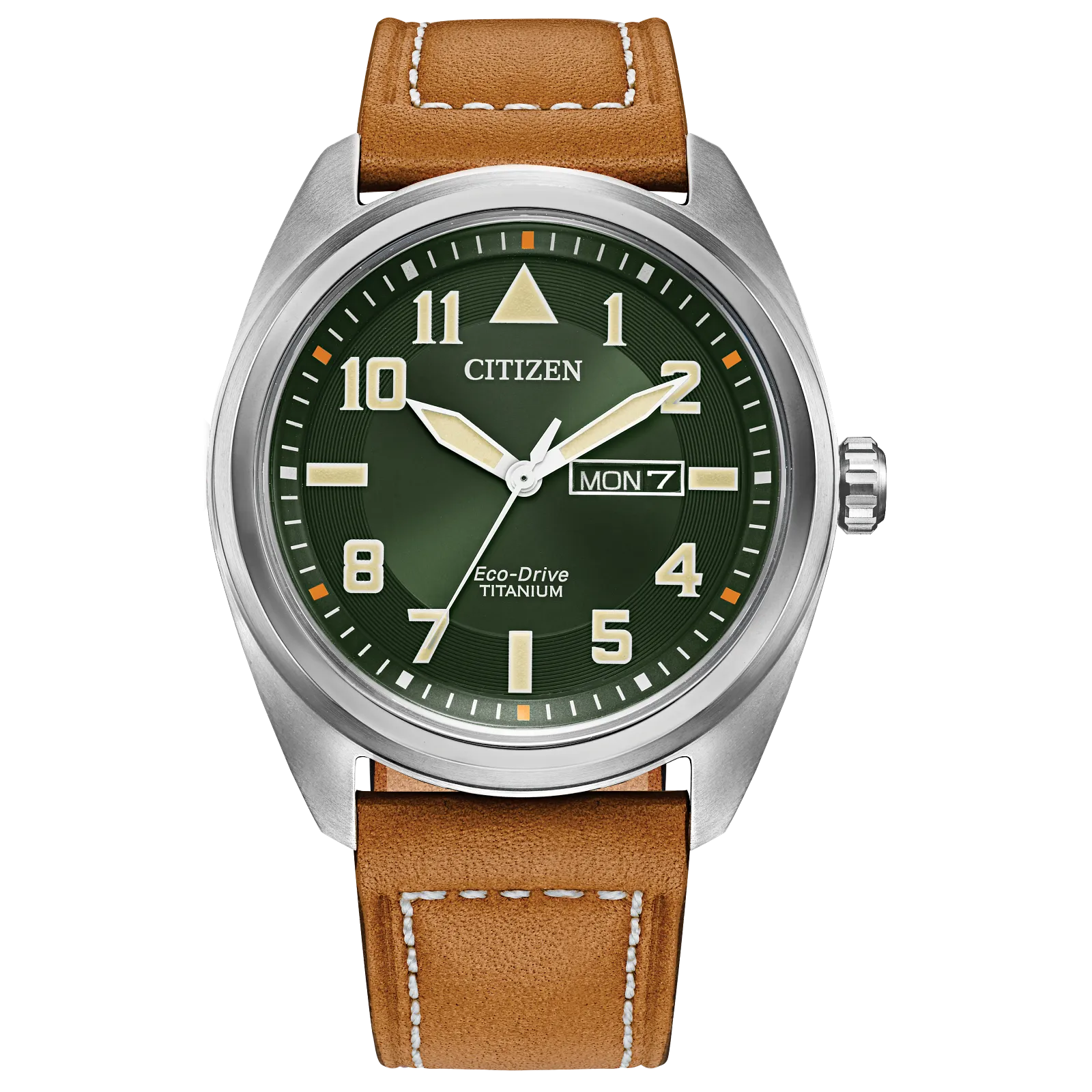 Citizen Eco Drive Garrison Leather Strap Watch BM8560-02X