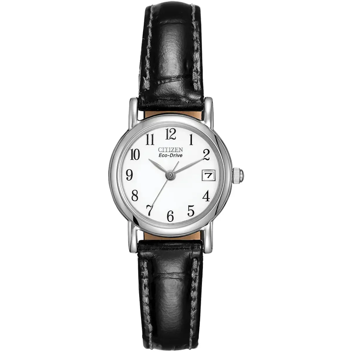 Citizen Eco-Drive Ladies Strap White Dial Watch