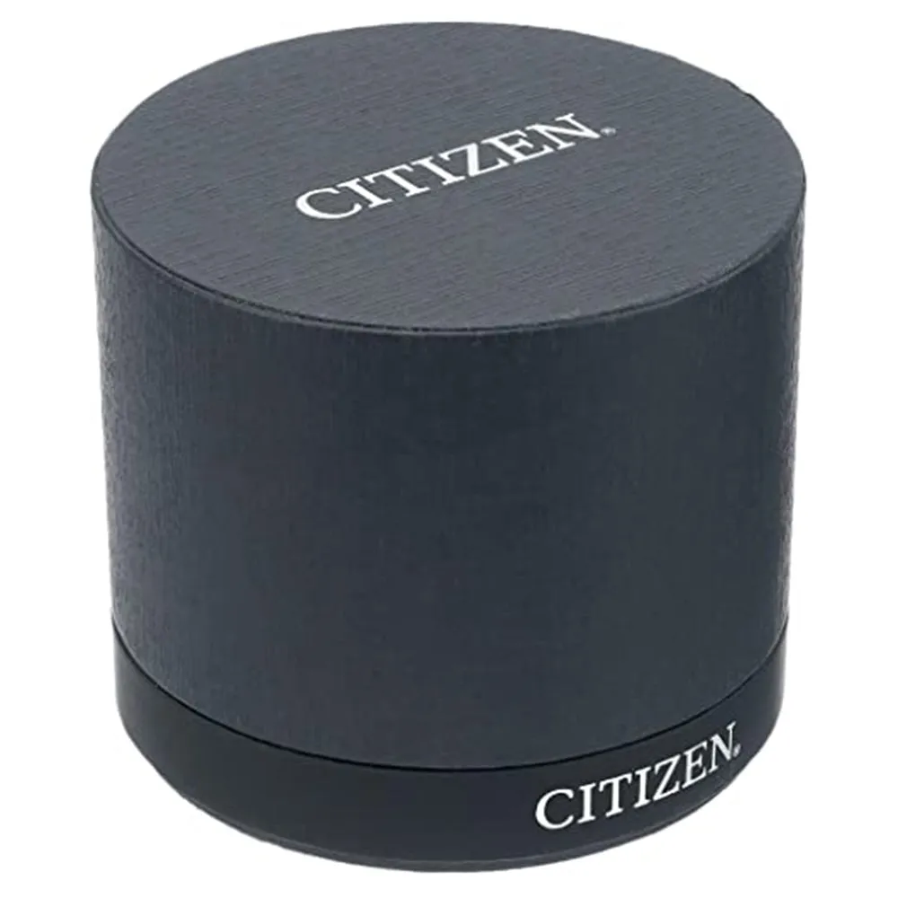 Citizen Mens Chandler Eco-drive Green Dial Brown Band Leather Strap Watch - BM6838-09X