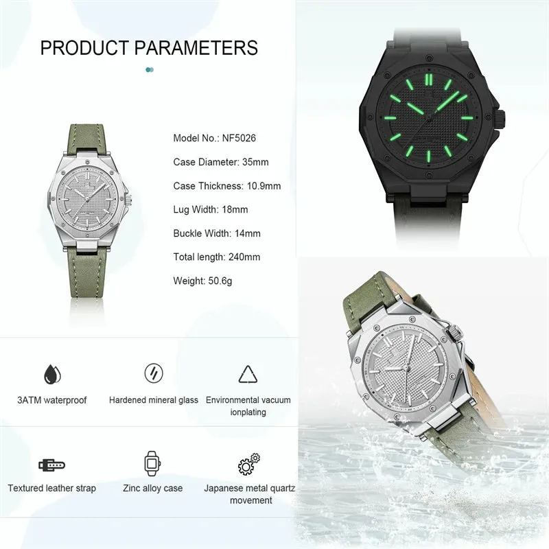 Classic Women Wristwatch Fashion Luxurious Women's Leather Watches