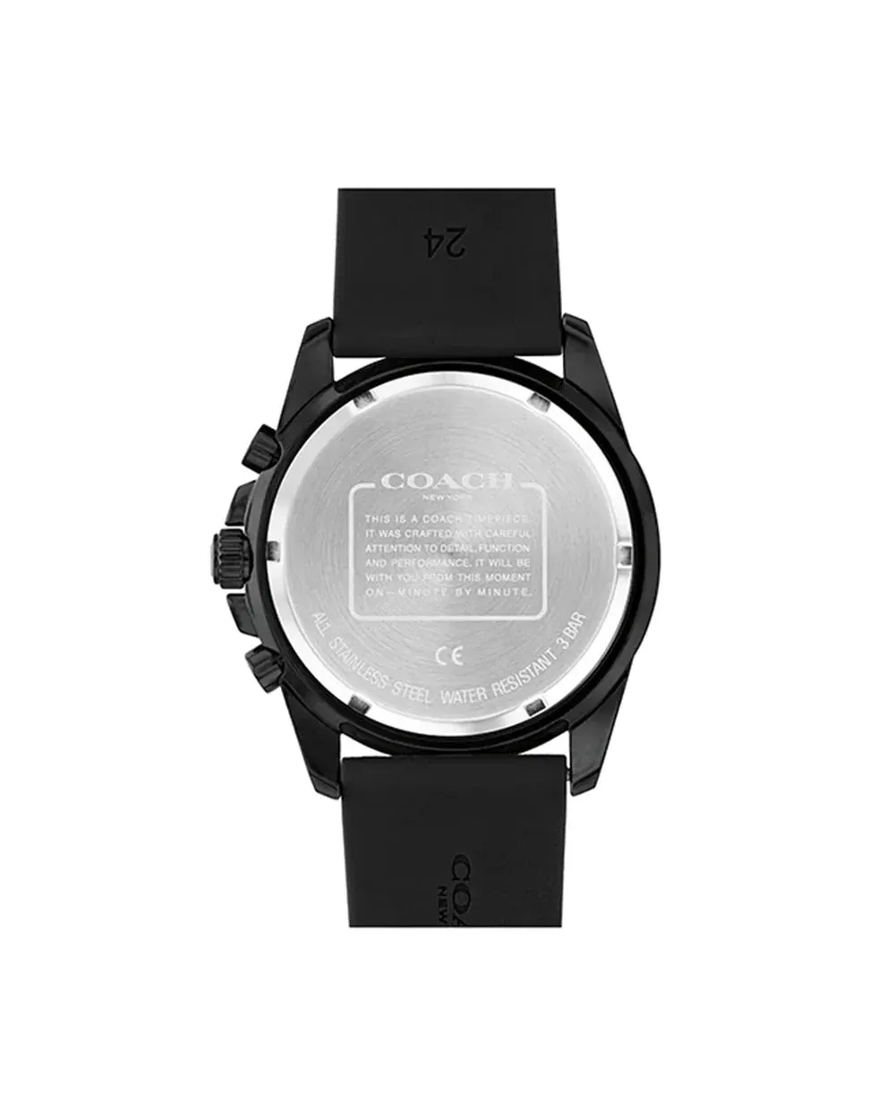 COACH Men's Kent Chronograph Camo Rubber Strap Watch 14602567